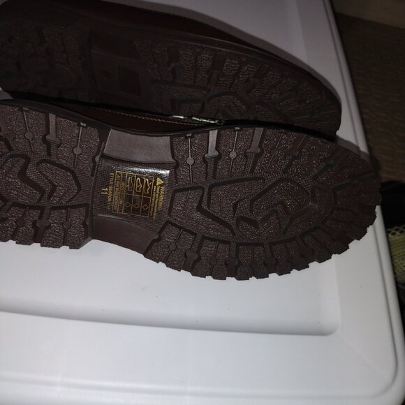 Polo Ralph Laren Alante Brown Suede with Side Buckle - Picture 3 of 4